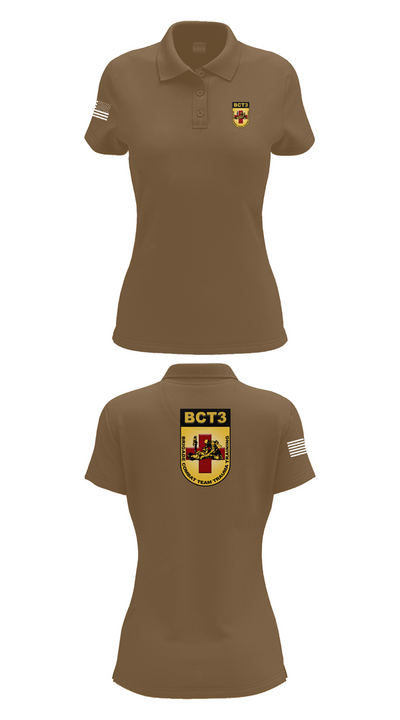 BCT3 20185528 Women's Short Sleeve Performance Polo  - 15