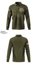 Costilla County Sheriff's Office Long Sleeve Performance Polo - 11