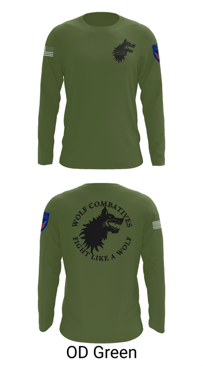 Wolf Combatives Long Sleeve Performance Shirt 46