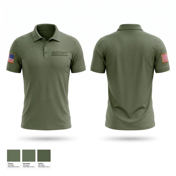 Short Sleeve Performance Polo, Madison County Sheriff's Office, Police, Teamtime, Team time, sublimation, custom sports apparel, team uniforms, spirit wear, spiritwear, sports uniforms, custom shirts, team store, custom team store, fundraiser sports, apparel fundraiser