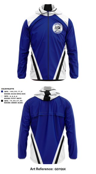 Windbreaker, Leopold, Cross Country, Teamtime, Team time, sublimation, custom sports apparel, team uniforms, spirit wear, spiritwear, sports uniforms, custom shirts, team store, custom team store, fundraiser sports, apparel fundraiser