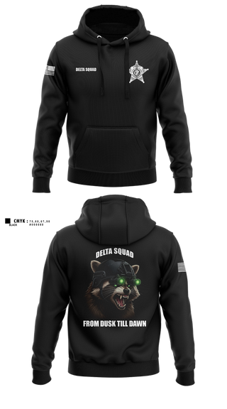 Hoodie, Delta Squad, , Teamtime, Team time, sublimation, custom sports apparel, team uniforms, spirit wear, spiritwear, sports uniforms, custom shirts, team store, custom team store, fundraiser sports, apparel fundraiser