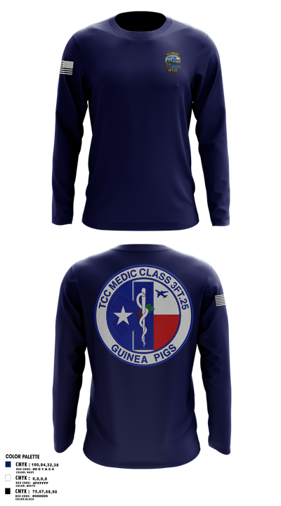 TCC Paramedic Class 3FT.25 86359977 Long Sleeve Performance Shirt 4