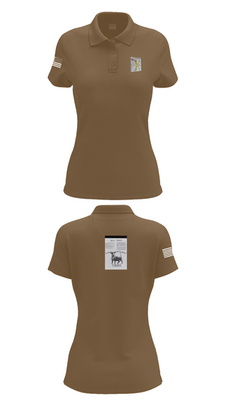 Womens Short Sleeve Performance Polo, 2nd Armored Cavalry Regiment, , Teamtime, Team time, sublimation, custom sports apparel, team uniforms, spirit wear, spiritwear, sports uniforms, custom shirts, team store, custom team store, fundraiser sports, apparel fundraiser