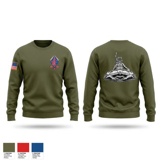 Crew Neck Sweatshirt, Bravo Raiders, Marines, Teamtime, Team time, sublimation, custom sports apparel, team uniforms, spirit wear, spiritwear, sports uniforms, custom shirts, team store, custom team store, fundraiser sports, apparel fundraiser