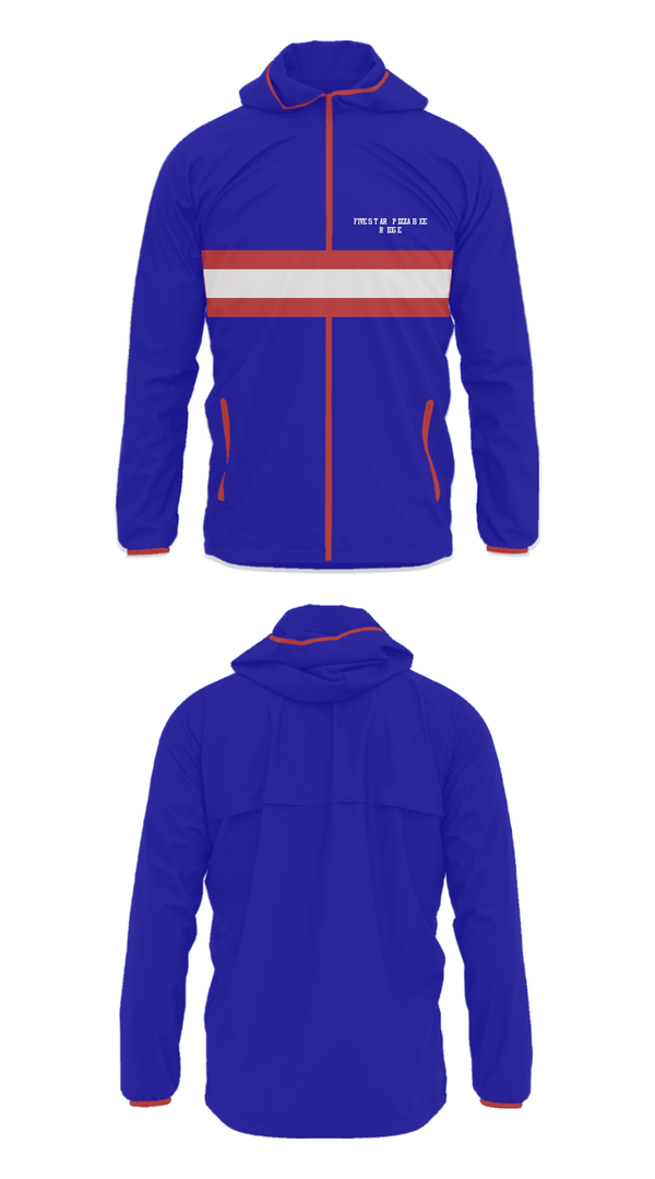 Windbreaker, Five Star Pizza Bee Ridge, , Teamtime, Team time, sublimation, custom sports apparel, team uniforms, spirit wear, spiritwear, sports uniforms, custom shirts, team store, custom team store, fundraiser sports, apparel fundraiser