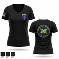 USAREUR-AF 57094514 Women's Short Sleeve V-neck Shirt - 1