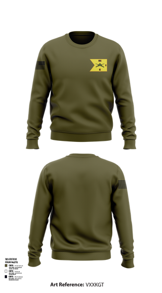 Crew Neck Sweatshirt, E1-81 AR BDE, , Teamtime, Team time, sublimation, custom sports apparel, team uniforms, spirit wear, spiritwear, sports uniforms, custom shirts, team store, custom team store, fundraiser sports, apparel fundraiser