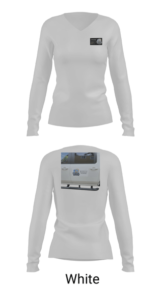 Women's Long Sleeve Vneck Shirt, Tapia Tennis courts Resulfacing LLC, , Teamtime, Team time, sublimation, custom sports apparel, team uniforms, spirit wear, spiritwear, sports uniforms, custom shirts, team store, custom team store, fundraiser sports, apparel fundraiser