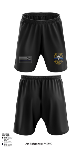 Athletic Shorts With Pockets, New Jersey Department of Corrections, Police, Teamtime, Team time, sublimation, custom sports apparel, team uniforms, spirit wear, spiritwear, sports uniforms, custom shirts, team store, custom team store, fundraiser sports, apparel fundraiser