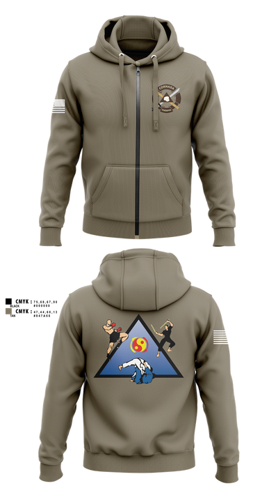 Fusion Combatives 85715175 Zip Hoodie - 1