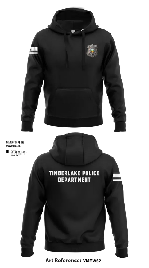 Hoodie, TIMBERLAKE POLICE DEPARTMENT, Police, Teamtime, Team time, sublimation, custom sports apparel, team uniforms, spirit wear, spiritwear, sports uniforms, custom shirts, team store, custom team store, fundraiser sports, apparel fundraiser