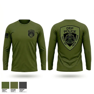 Long Sleeve Performance Shirt, NYC DEP Police ESU, Police, Teamtime, Team time, sublimation, custom sports apparel, team uniforms, spirit wear, spiritwear, sports uniforms, custom shirts, team store, custom team store, fundraiser sports, apparel fundraiser