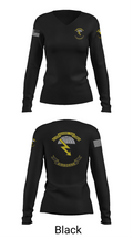 2-58 45904730 Women's Long Sleeve V-neck Shirt - 37