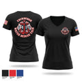 Edinburgh Water Rescue 3173140 Women's Short Sleeve V-neck Shirt - 1