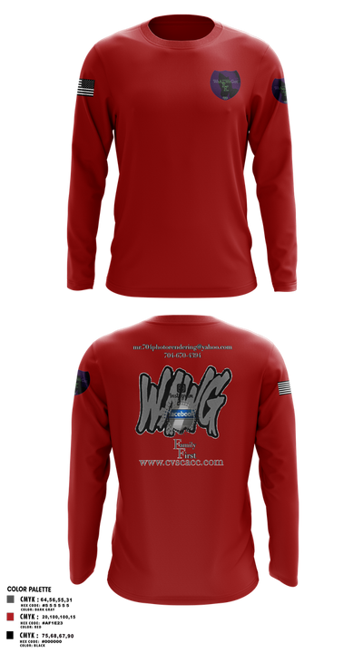 WeAllWeGot~Family First 22026589 Long Sleeve Performance Shirt 27