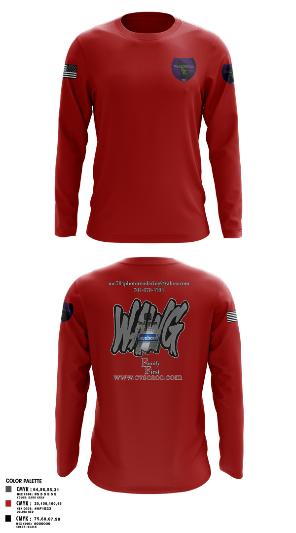 Long Sleeve Performance Shirt, WeAllWeGot~Family First, , Teamtime, Team time, sublimation, custom sports apparel, team uniforms, spirit wear, spiritwear, sports uniforms, custom shirts, team store, custom team store, fundraiser sports, apparel fundraiser
