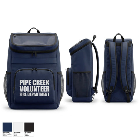 Gear Bag, Pipe Creek Volunteer Fire Department, Fire Department, Teamtime, Team time, sublimation, custom sports apparel, team uniforms, spirit wear, spiritwear, sports uniforms, custom shirts, team store, custom team store, fundraiser sports, apparel fundraiser