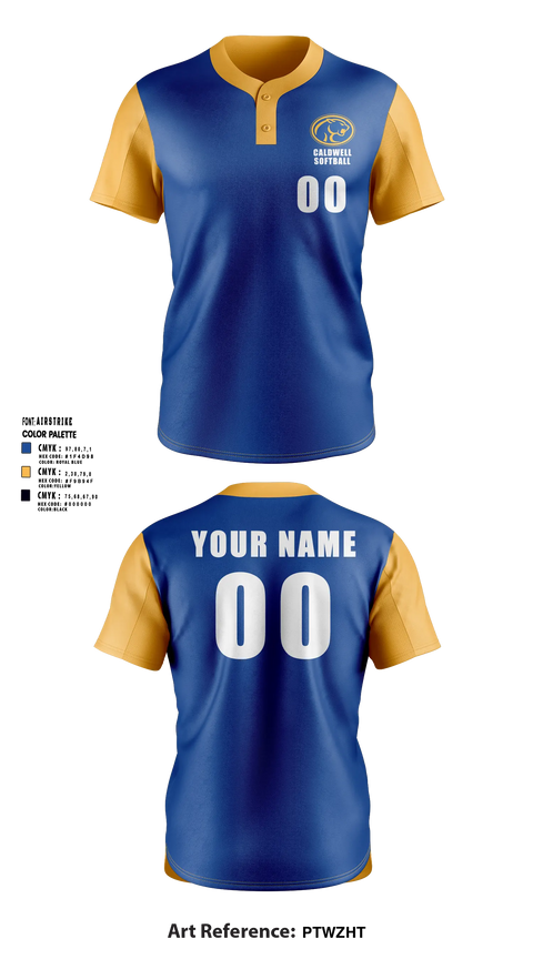 Two Button Softball Jersey, Caldwell Hugh School, Softball, Teamtime, Team time, sublimation, custom sports apparel, team uniforms, spirit wear, spiritwear, sports uniforms, custom shirts, team store, custom team store, fundraiser sports, apparel fundraiser