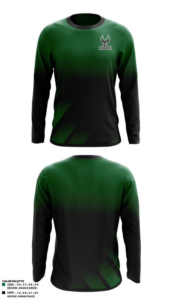 Long Sleeve Performance Shirt, Phoenix, Men's Soccer, Teamtime, Team time, sublimation, custom sports apparel, team uniforms, spirit wear, spiritwear, sports uniforms, custom shirts, team store, custom team store, fundraiser sports, apparel fundraiser