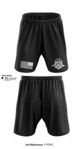 Miami Beach Police Department Training Unit  Athletic Shorts With Pockets - 1