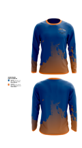 SUNY Orange Golf 10827581 Long Sleeve Performance Shirt 1