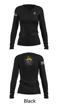 Honolulu MEPS 89741842 Women's Long Sleeve V-neck Shirt - 35