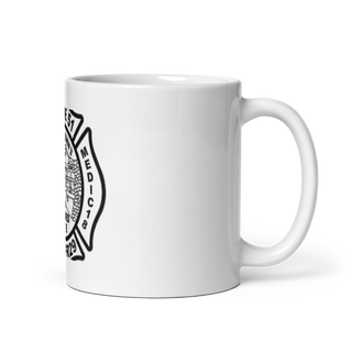 Engine 51 Ladder 29 Medic 18 Battalion 2 1889542 White Glossy Mug - Small