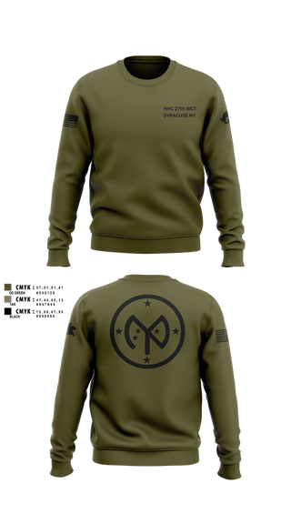 Crew Neck Sweatshirt, 27 IBCT, , Teamtime, Team time, sublimation, custom sports apparel, team uniforms, spirit wear, spiritwear, sports uniforms, custom shirts, team store, custom team store, fundraiser sports, apparel fundraiser