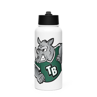 Twelve Bridges 6037581 Stainless Steel Water Bottle with a Straw Lid
