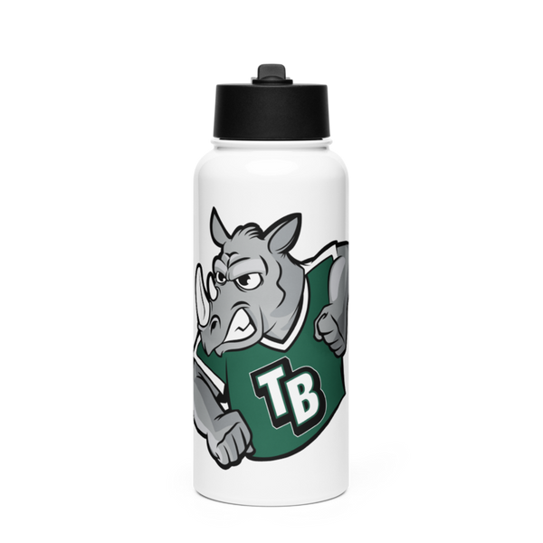 Twelve Bridges 6037581 Stainless Steel Water Bottle with a Straw Lid