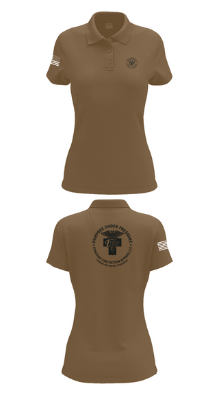 Womens Short Sleeve Performance Polo, 439th AES, , Teamtime, Team time, sublimation, custom sports apparel, team uniforms, spirit wear, spiritwear, sports uniforms, custom shirts, team store, custom team store, fundraiser sports, apparel fundraiser