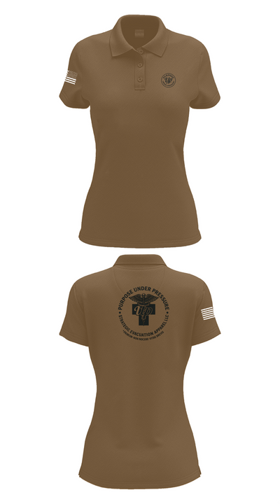 439th AES 50968324 Women's Short Sleeve Performance Polo  - 15