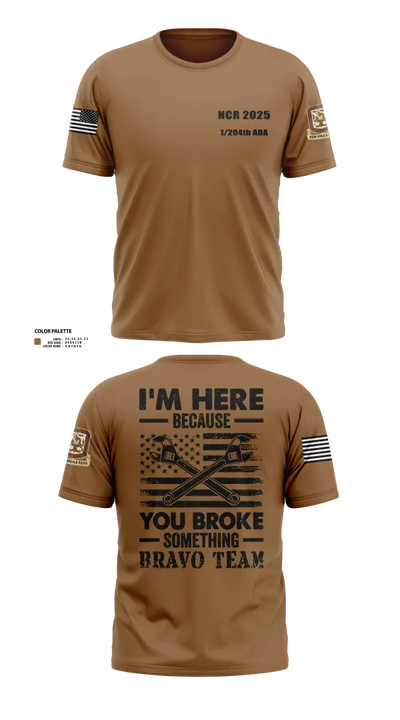 1/204th ADA 3113365 Old School Cotton Feel Shirt - 26