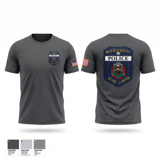 Short Sleeve Performance Shirt, Capitol Police, Police, Teamtime, Team time, sublimation, custom sports apparel, team uniforms, spirit wear, spiritwear, sports uniforms, custom shirts, team store, custom team store, fundraiser sports, apparel fundraiser