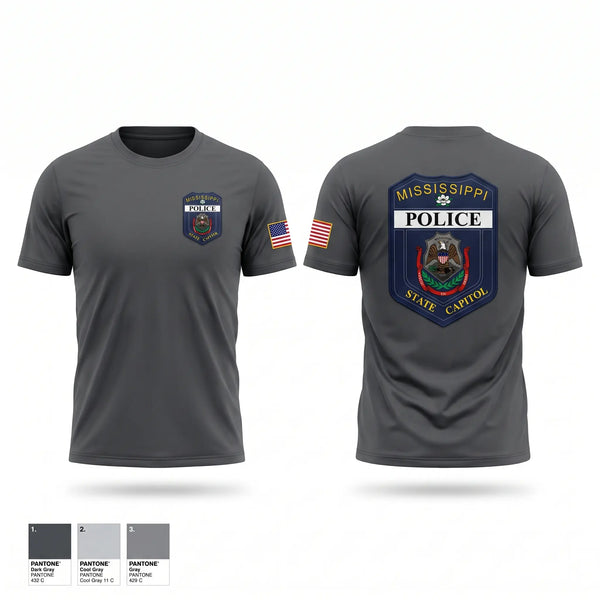 Short Sleeve Performance Shirt, Capitol Police, Police, Teamtime, Team time, sublimation, custom sports apparel, team uniforms, spirit wear, spiritwear, sports uniforms, custom shirts, team store, custom team store, fundraiser sports, apparel fundraiser