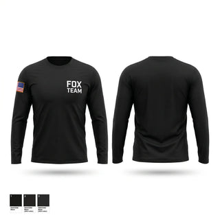 Long Sleeve Performance Shirt, Fox Team, Police, Teamtime, Team time, sublimation, custom sports apparel, team uniforms, spirit wear, spiritwear, sports uniforms, custom shirts, team store, custom team store, fundraiser sports, apparel fundraiser