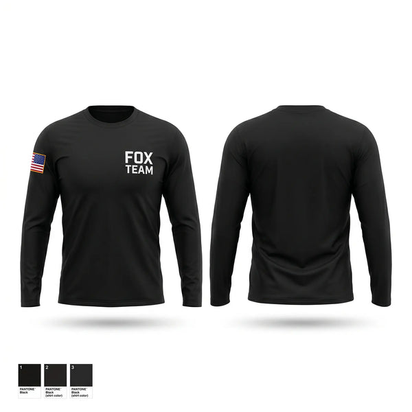 Long Sleeve Performance Shirt, Fox Team, Police, Teamtime, Team time, sublimation, custom sports apparel, team uniforms, spirit wear, spiritwear, sports uniforms, custom shirts, team store, custom team store, fundraiser sports, apparel fundraiser