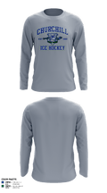 Churchill Ice Hockey Long Sleeve Performance Shirt 11
