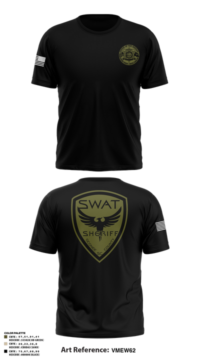SWAT 37842893 Old School Cotton Feel Shirt - 7