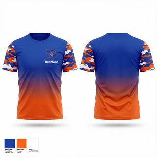 Short Sleeve Performance Shirt, Branford, , Teamtime, Team time, sublimation, custom sports apparel, team uniforms, spirit wear, spiritwear, sports uniforms, custom shirts, team store, custom team store, fundraiser sports, apparel fundraiser