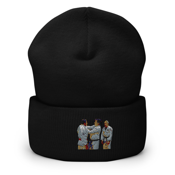Gracie JiuJitsu Athens 70978792 Cuffed Beanie | Yupoong 1501KC