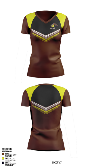 Womens Short Sleeve Vneck Shirt, Belle Plaine High School, Spirit Store, Teamtime, Team time, sublimation, custom sports apparel, team uniforms, spirit wear, spiritwear, sports uniforms, custom shirts, team store, custom team store, fundraiser sports, apparel fundraiser
