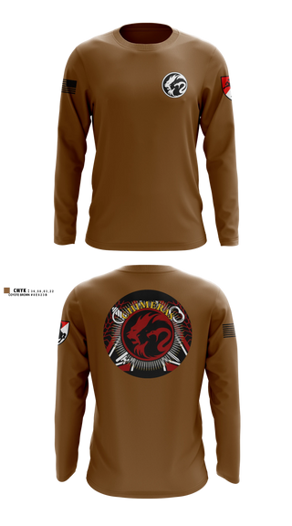 Long Sleeve Performance Shirt, Support, HHT, 1/11 ACR, Army, Teamtime, Team time, sublimation, custom sports apparel, team uniforms, spirit wear, spiritwear, sports uniforms, custom shirts, team store, custom team store, fundraiser sports, apparel fundraiser