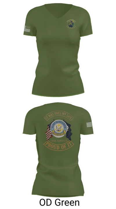 HC11 32248393 Women's Short Sleeve V-neck Shirt - 46