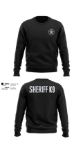 MCSO K-9 Unit (AL) 34475777 Crew Neck Sweatshirt - 100