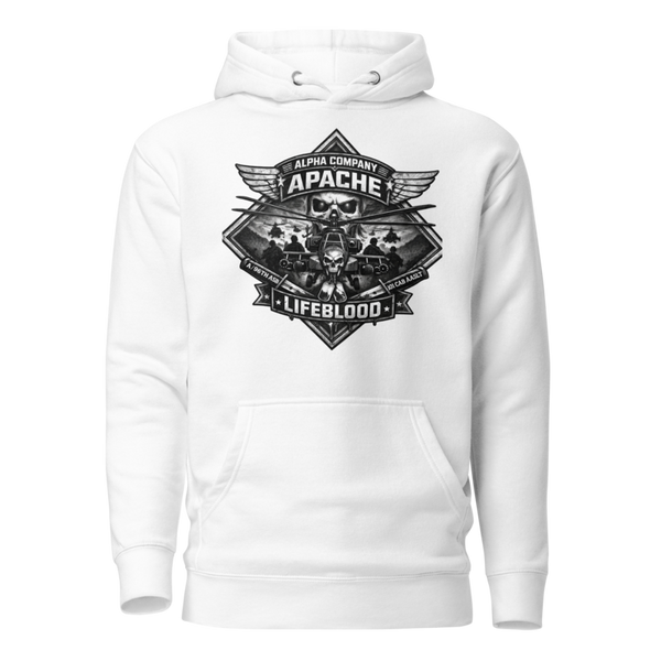 Unisex Hoodie - 1 - White