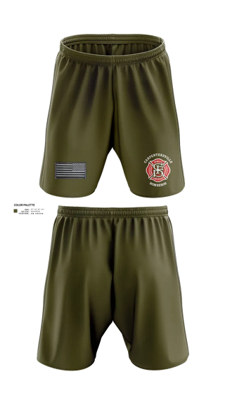 Athletic Shorts With Pockets, Carpentersville Fire Department, Fire Department, Teamtime, Team time, sublimation, custom sports apparel, team uniforms, spirit wear, spiritwear, sports uniforms, custom shirts, team store, custom team store, fundraiser sports, apparel fundraiser