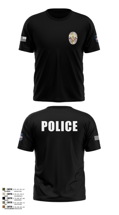Miami Police Department 44557573 Short Sleeve Performance Shirt - 3 (1)