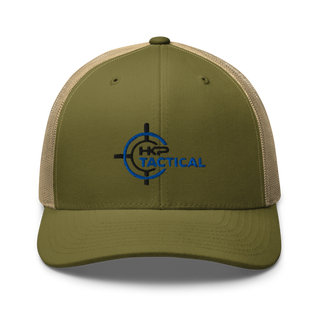 HKP Firearms and Tactical Training Retro Trucker Hat | Yupoong 6606